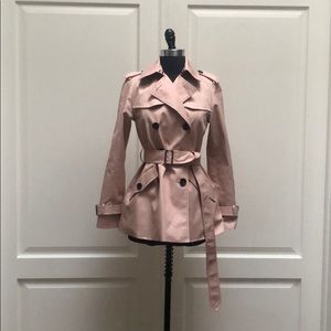 COACH double breasted trench coat